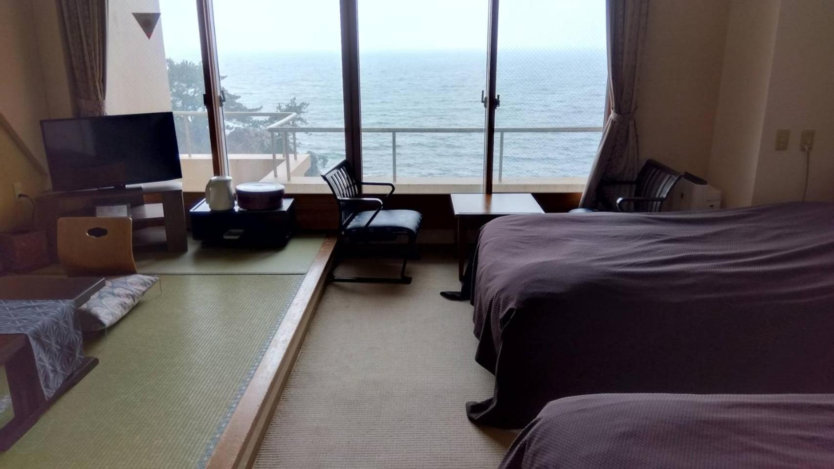 Yura Onsen Yaotome Hotel Tsuruoka Buitenkant foto